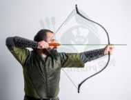 Picture of Turkish Bow Recurve Ottoman Sipahi Bow With 1 Year Warranty Traditional Horse Bow Archery Bow Target Horseback Archery Short Nomad Mounted Bow