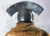 Εικόνα της Lord Of The Rings Uruk Hai Helmet Mask Hand Of Saruman Orc Handforged Steel Helmet
