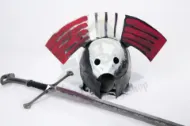 Εικόνα της Lord Of The Rings Uruk Hai Helmet Mask Hand Of Saruman Orc Handforged Steel Helmet