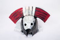 Lord Of The Rings Uruk Hai Helmet Mask Hand Of Saruman Orc Handforged Steel Helmet. ürün görseli