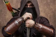 Εικόνα της Aragorn Gondor Bracers Lord of the rings cosplay δερμάτινα bracers vambrace