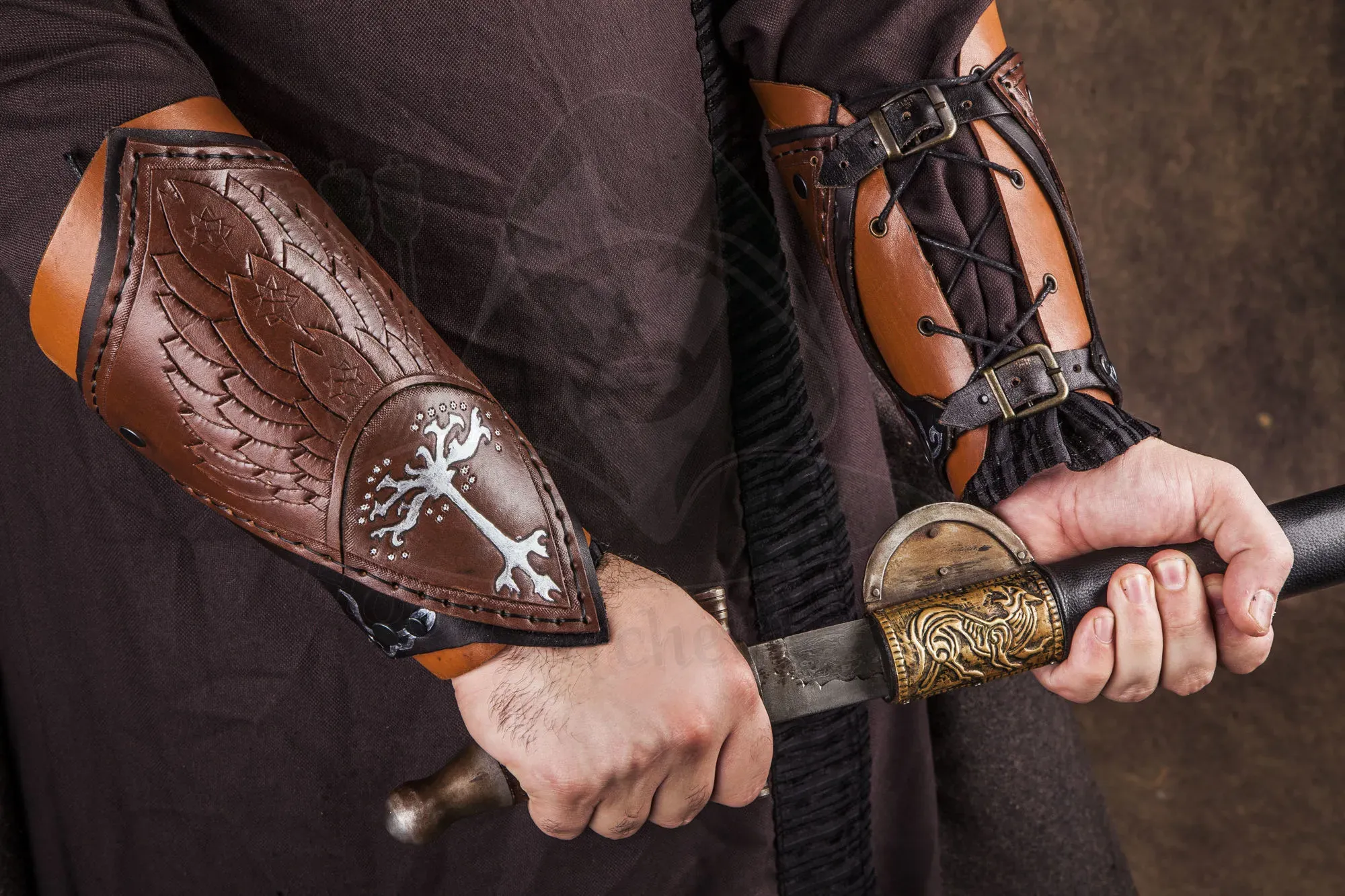 Archery Shop Traditional Horseback Archery Turkish Bow Leather Armor