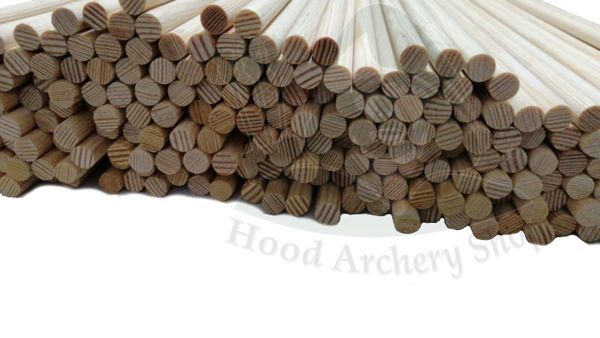 Picture of Wooden Shafts Premium Northern Pine For Traditional Archery Arrows DIY Archery