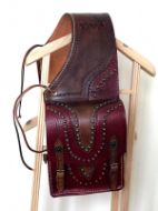 Picture of Horse Saddle Bag Medieval Leather Horse Equipment