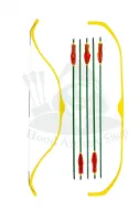 Εικόνα της Recurve Bow Polymer Elven Starter Bow Μεσαιωνικό παραδοσιακό τόξο αλόγων τοξοβολίας