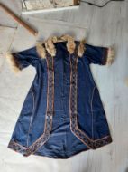 Imagem de Kurulus osman ghazi armadura azul traje otomano turco armadura kaftan camisa calças conjunto de bota ressurreição osman cosplay traje armadura