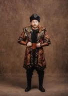 Bild von Kurulus Osman Ghazi Rüstung Blaues Kostüm Osmanische türkische Rüstung Kaftan Hemd Hose Stiefel Set Auferstehung Osman Cosplay Kostüm Rüstung