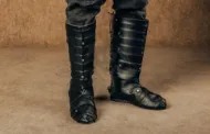 Bild på VIKING Ragnar lothbrok läderboots lamellskor Viking warriors skor