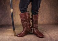 Picture of وائکنگ راگنار لوتھ بروک چمڑے کے جوتے لیملر جوتے وائکنگ واریرس جوتے