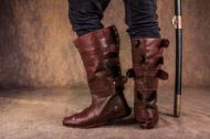 Picture of وائکنگ راگنار لوتھ بروک چمڑے کے جوتے لیملر جوتے وائکنگ واریرس جوتے