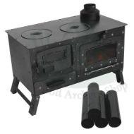 Afbeeldingen van Camping Stove, Tent Wood Stove,hunting lodge Burning stove, cooking plow with Oven cooking partition