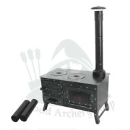 Afbeeldingen van Camping Stove, Tent Wood Stove,hunting lodge Burning stove, cooking plow with Oven cooking partition