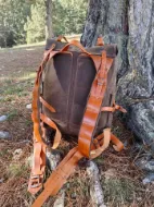 صورة حقيبة ظهر للمشي لمسافات طويلة والتخييم Bushcraft حقيبة ظهر جلدية مقاومة للماء - تصميم 1