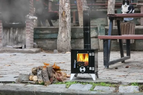 Picture of Camping Stove Portable Wood Caravan Camping Backpacking Accessories Camping Gear