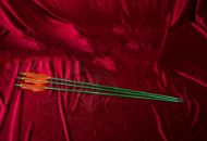 Picture of Lord Of The Rings Legolas Arrow Pine Wooden Arrow for Archery  And Cosplay - Orange Design