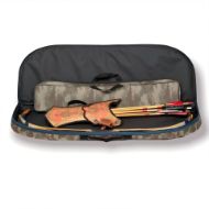صورة Archery Bow Bag Case Cover Waterproof Leather Recurve Traditional Horse Bow Longbow Bags For Hunting Shooting Accessories