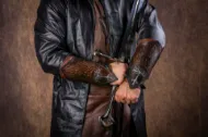 Kép Aragorn Gondor karkötők Gyűrűk ura cosplay bőr karkötők vambrace - 2. verzió