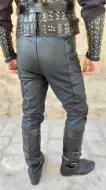 Obrazek Skórzane spodnie Geniue o średnim, niskim i wysokim stanie, o autentycznym stylu