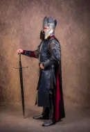 Gambar Aragorn Black Castle King Armor Costume LOTR Lovers Gift