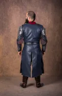 Aragorn Black Castle King Armor Costume LOTR Lovers Gift の画像