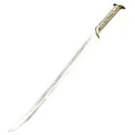 Bild von Herr der Ringe Der Hobbit Elfenkönig Schwert von Thranduil Scheide & Holz Display 26,9 Zoll Cosplay RUNEN