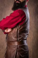 Picture of Lord Of The Rings Aragorn Dress Medieval Leather Vest Costume LARP Jerkin Cosplay Renaissance Fantasy Outfit