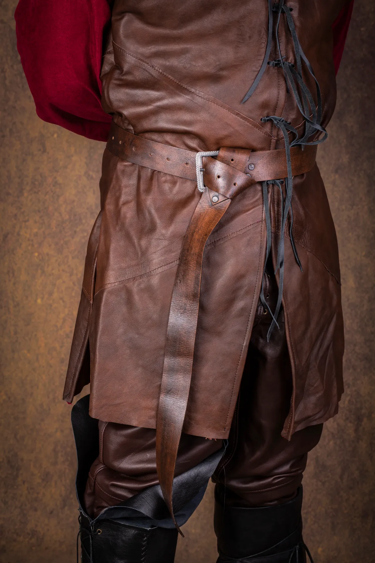 Disfraz De Aragorn – El Señor De Los Anillos Para Hombre, Traje Oficial Con Capa Y Cinturón, Ideal Para Carnaval Y Halloween (Talla Estándar)