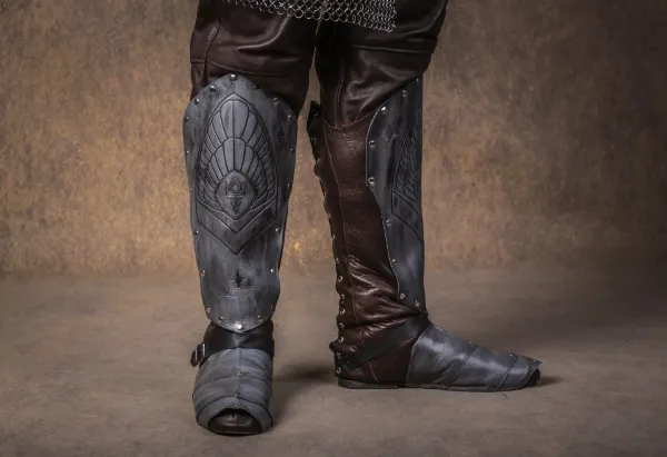 Picture of Aragorn King Boots Lord Of The Rings Cosplay Halloween Costume Ranger Boots Gift Ideas for LOTR Lovers