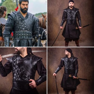 Ottoman and Turkish Archer Costume Sets with Handmade Leather Accessories