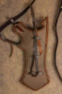 Picture of Swedish Royal Museum Inspired Ottoman Sadak & Tirkeş Set, Handmade Turkish Horseback Archery Bow Case and Hip Quiver with Belt