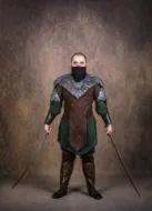 Bild von Legolas Hobbit-Rüstungskostüm, inspiriert von Herr der Ringe, Lederrüstung-Set