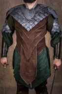 Bild von Legolas Hobbit-Rüstungskostüm, inspiriert von Herr der Ringe, Lederrüstung-Set